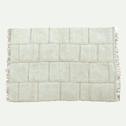 Beni Ourain Teppich 172x223 cm Squares