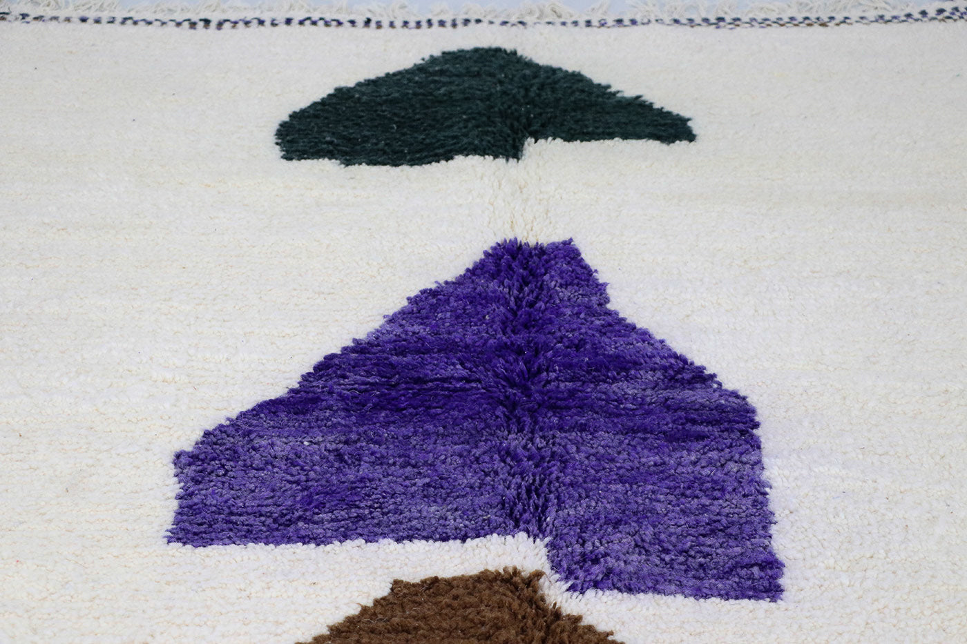 Azilal carpet brown purple 165x234 cm