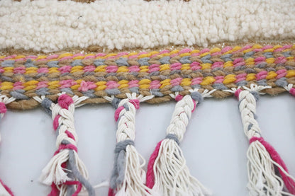 Azilal Berber carpet pink gray 158x274 cm