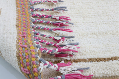Azilal Berber carpet pink gray 158x274 cm