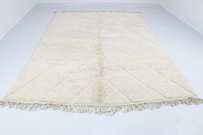 Berber carpet Beni Mrirt Triangle uni 208x305 cm