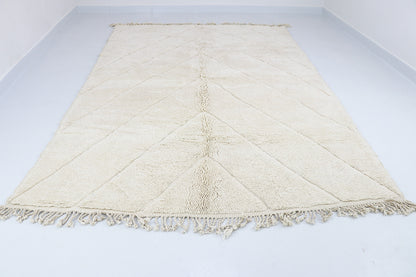 Berber carpet Beni Mrirt Triangle uni 82x120 in