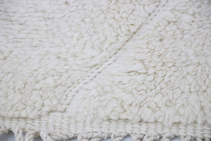 Berber carpet Beni Mrirt Triangle uni 82x120 in