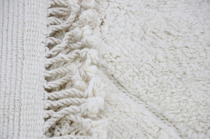 Berber carpet Beni Mrirt Triangle uni 82x120 in