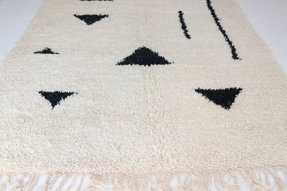 Berberteppich Beni Ourain Geometric 100% Wolle ab 60x90 cm