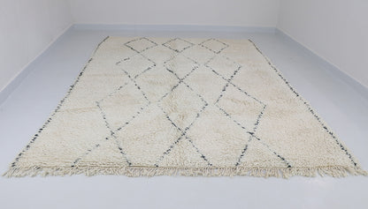 Beni Ourain Berber carpet Diamond 227x303 cm