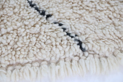 Beni Ourain Berber carpet "Rhombus" 123x227 cm