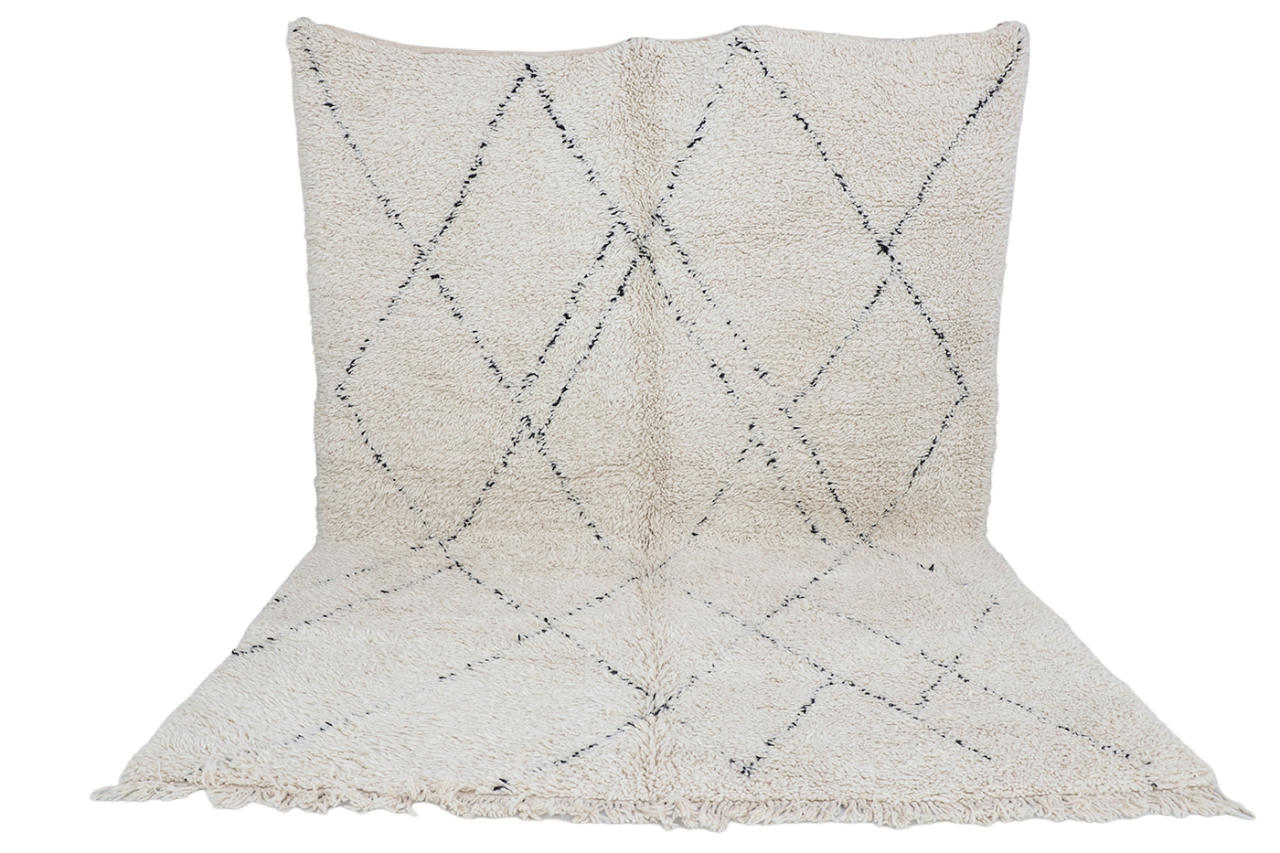 Berber carpet Beni Ourain Mimuna from 60x90 cm